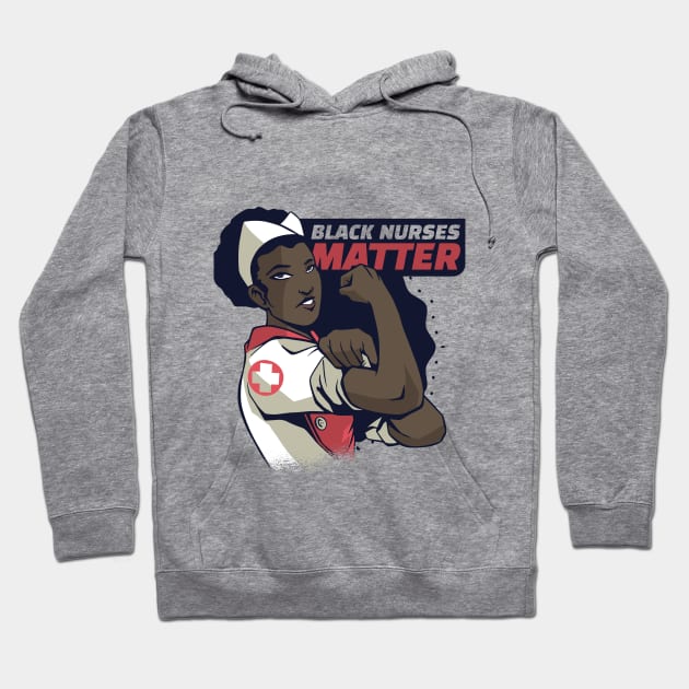 Black Nurses Matter Hoodie by Black Phoenix Designs